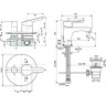 Промо комплект 6 в 1 IDEAL STANDARD ESLA (BC224AA + A6947AA + B0387MY + B9445AA + B2619AA + B9448AA) BD002XC