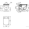 Унитаз IDEAL STANDARD I.LIFE B T533001 подвесной с сиденьем Микролифт
